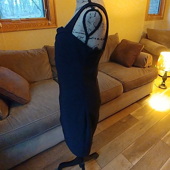 Black Deb Dress L - Picture 3 of 5